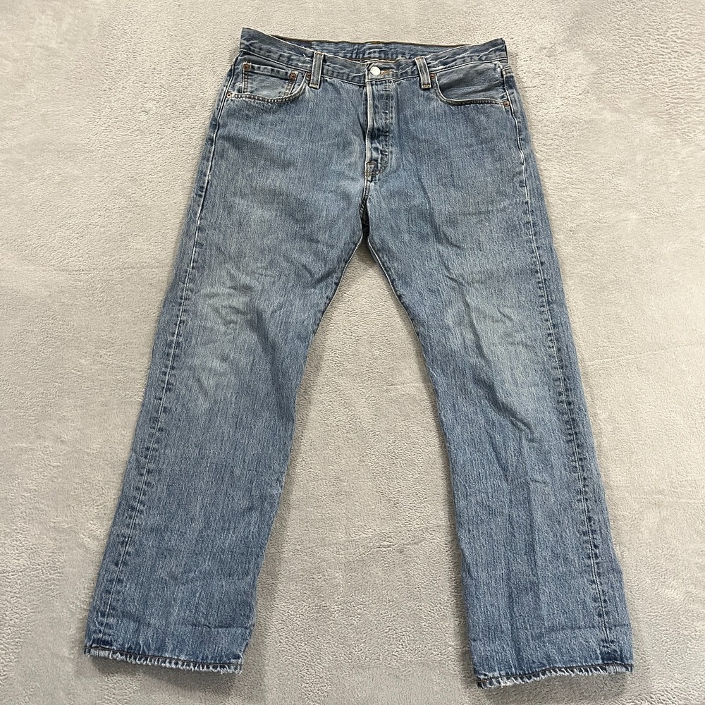 Vintage Levis 501xx Jeans Mens 36x30 (Fits 34x33) Western Cowboy Faded 90s